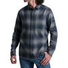 Kuhl Men's Law Flannel Long Sleeve in SBL Steel Blue