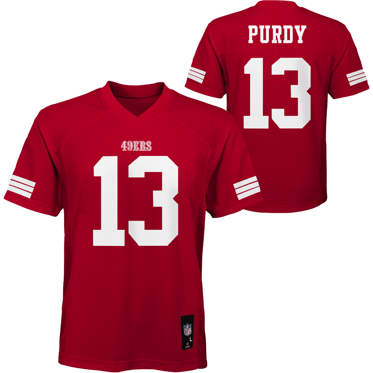 NFL 49ers #13 Brock Purdy ユニフォーム Mサイズ
