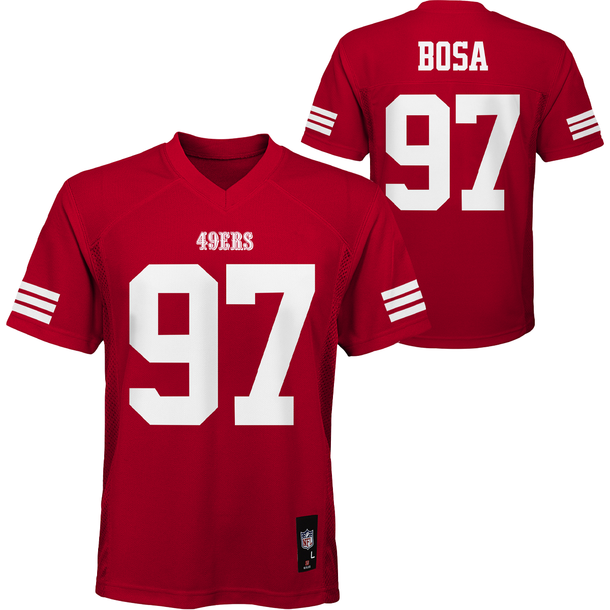 Youth 49ers Mid-Tier Jersey - Bosa alternate view