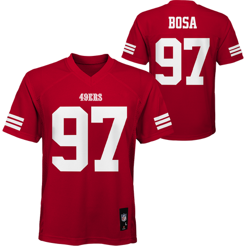 Youth 49ers Mid-Tier Jersey - Bosa