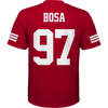 Outerstuff Youth 49ers Mid-Tier Jersey Bosa back