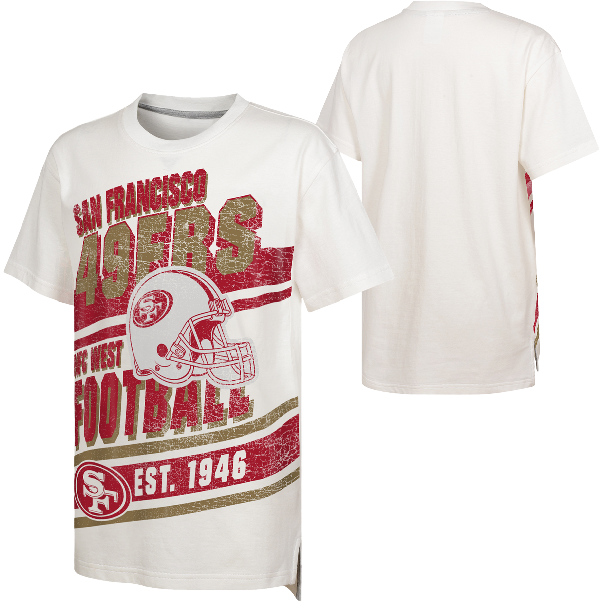 Youth 49ers Let's Get Loud Short Sleeve alternate view