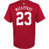 Outerstuff Youth 49ers Mainliner Name & Number Tee - McCaffrey back