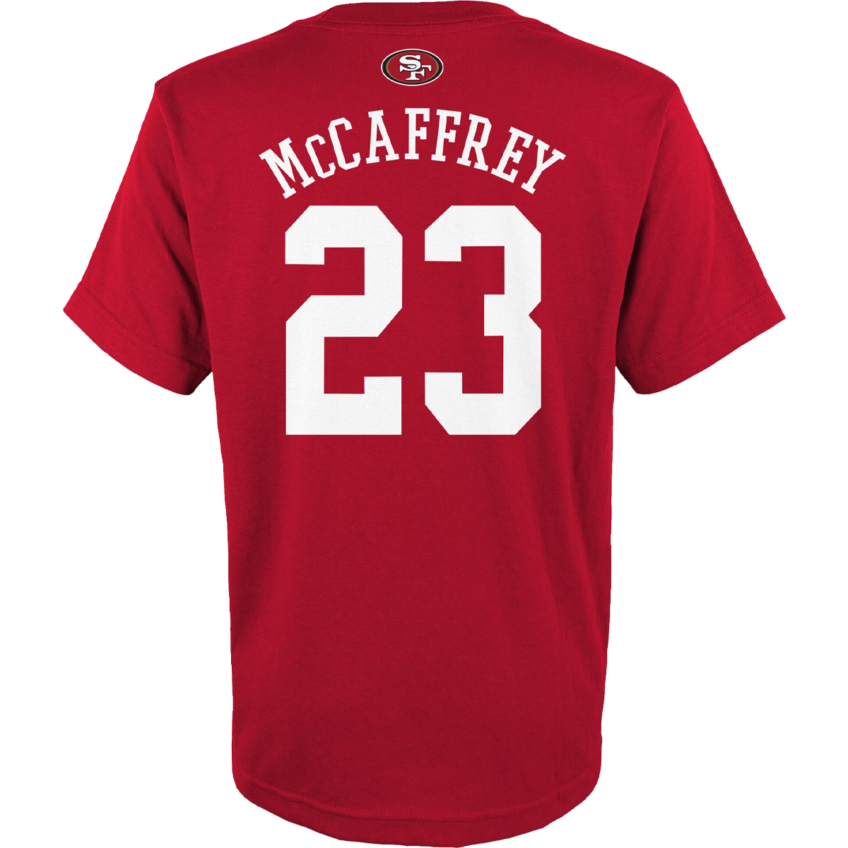 Youth 49ers Mainliner Name & Number Tee - McCaffrey alternate view