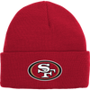 Outerstuff Youth 49ers Basic Cuff Knit in Dark Red