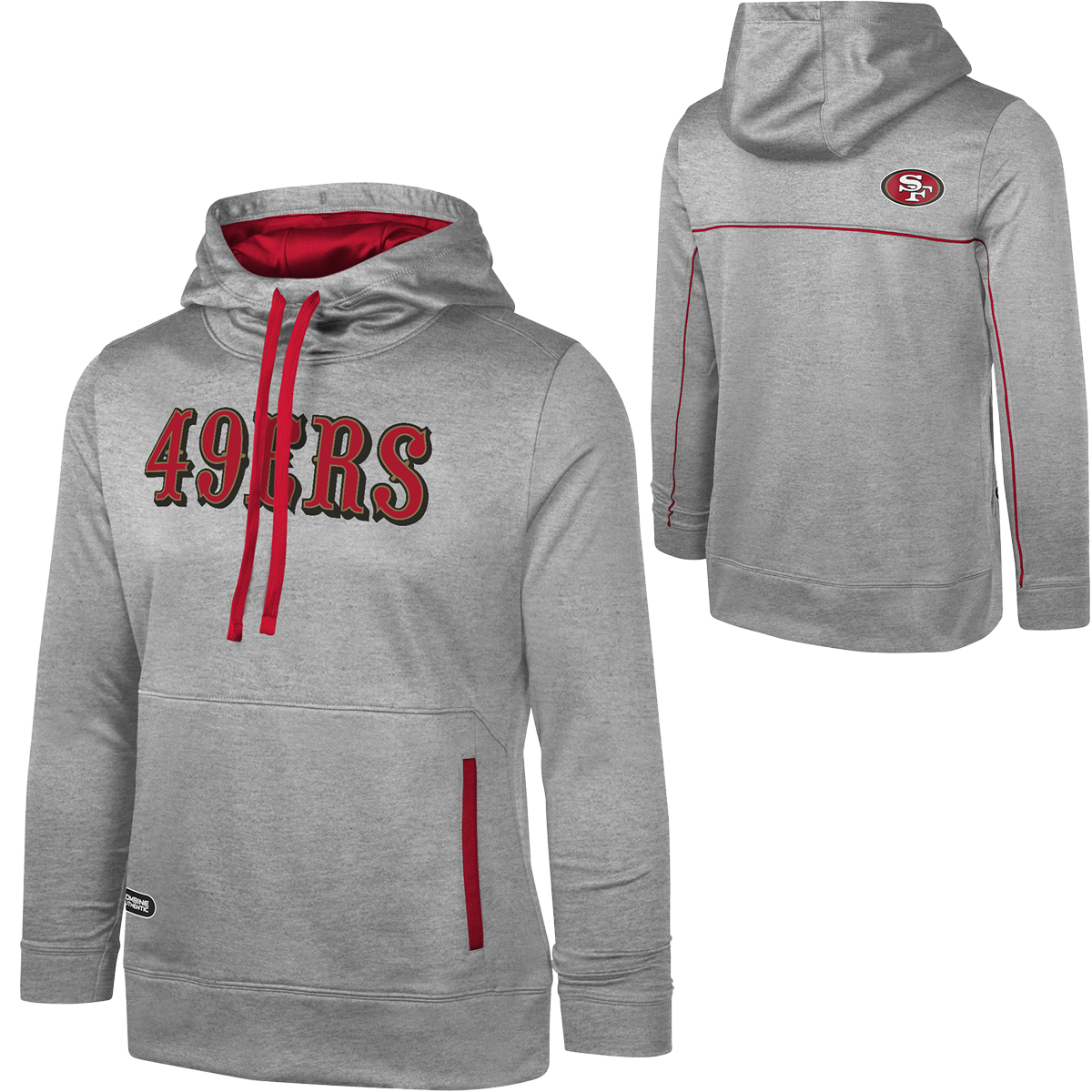 Women's 49ers Grounded Pullover Hoodie alternate view