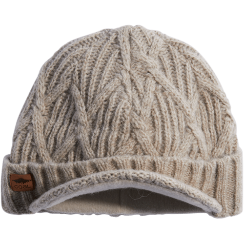 The Yukon Cable Knit Wool Brim Beanie – Sports Basement