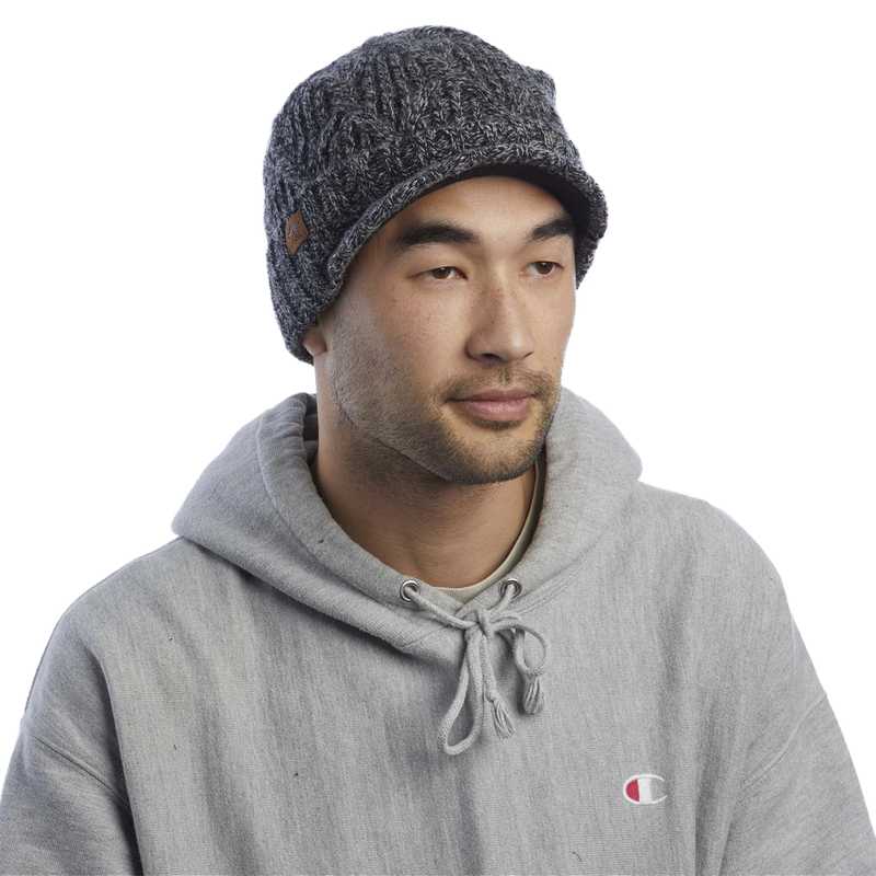 The Yukon Cable Knit Wool Brim Beanie – Sports Basement display picture 2