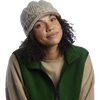Coal Yukon Cable Knit Wool Brim on female model
