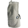 Coal Youth The Ridge Sherpa Fleece Hood in Light Grey