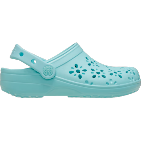 Youth Classic Floral Cut Out Clog