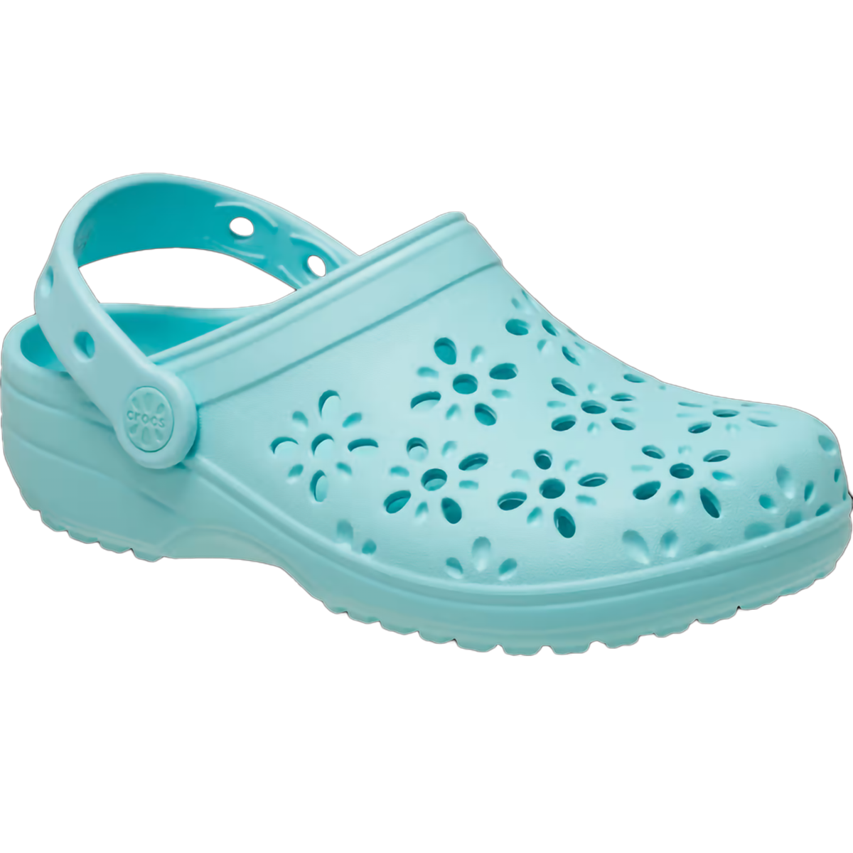 Youth Classic Floral Cut Out Clog