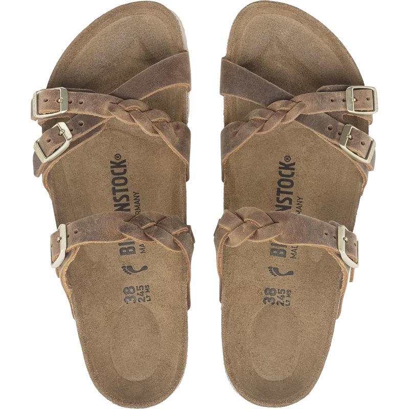 Women's Franca Braid, Birkenstock Women's Franca Sandal Pair Top