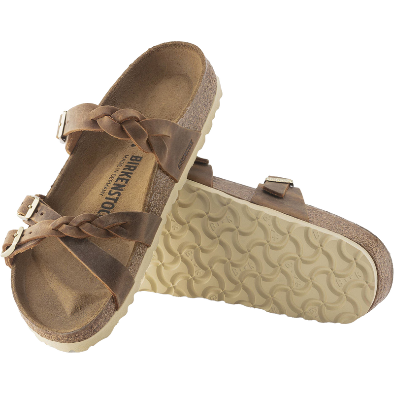 Women's Franca Braid, Birkenstock Women's Franca Sandal Pair Top and Bottom