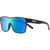 Matte Black/Polarized Blue Mirror