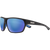 Matte Black/Polarized Blue Mirror