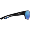 Suncloud Boone in MatteBlack/Polarized Blue Mirror right profile