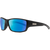 Matte Black/Polarized Blue Mirror