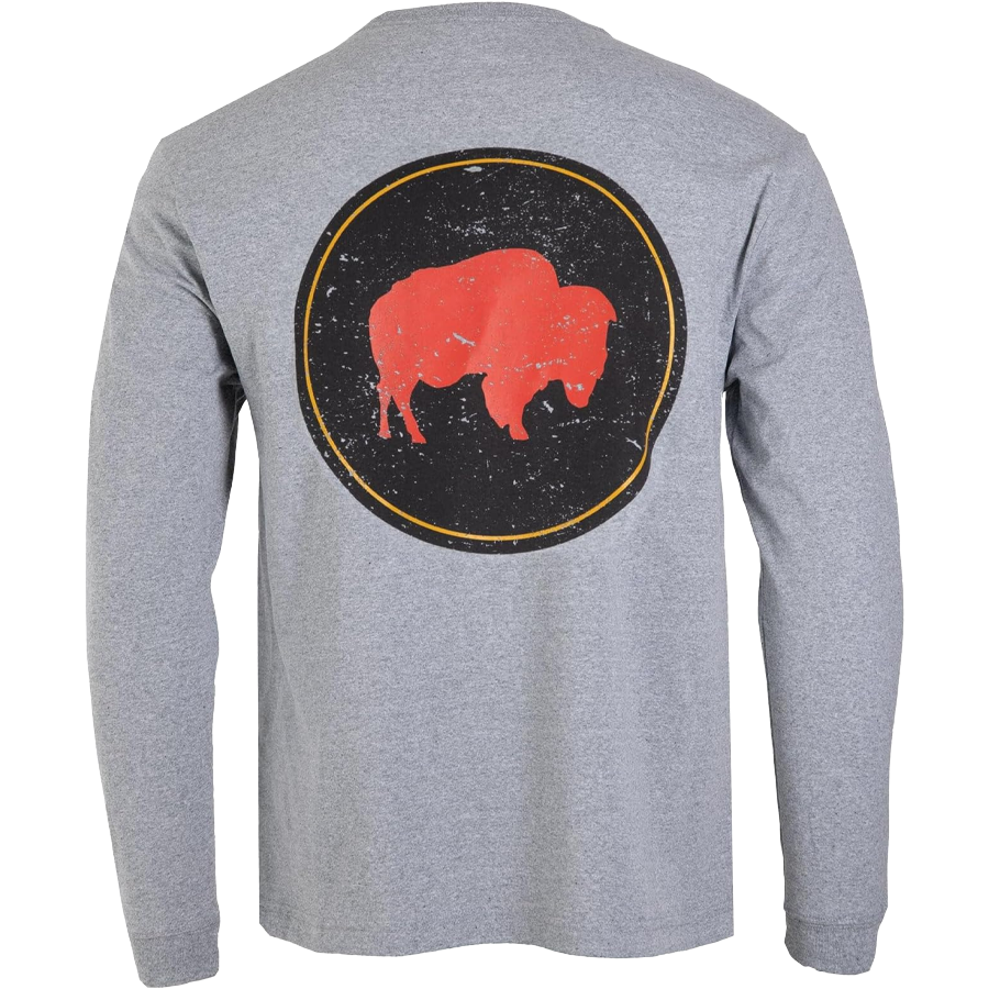 Men's MK Bison Patch Long Sleeve Tee alternate view