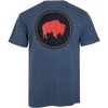 Mountain Khakis Bison SS Tee Navy Back View