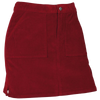 Mountain Khakis W Crest Cord Skirt in Garnet