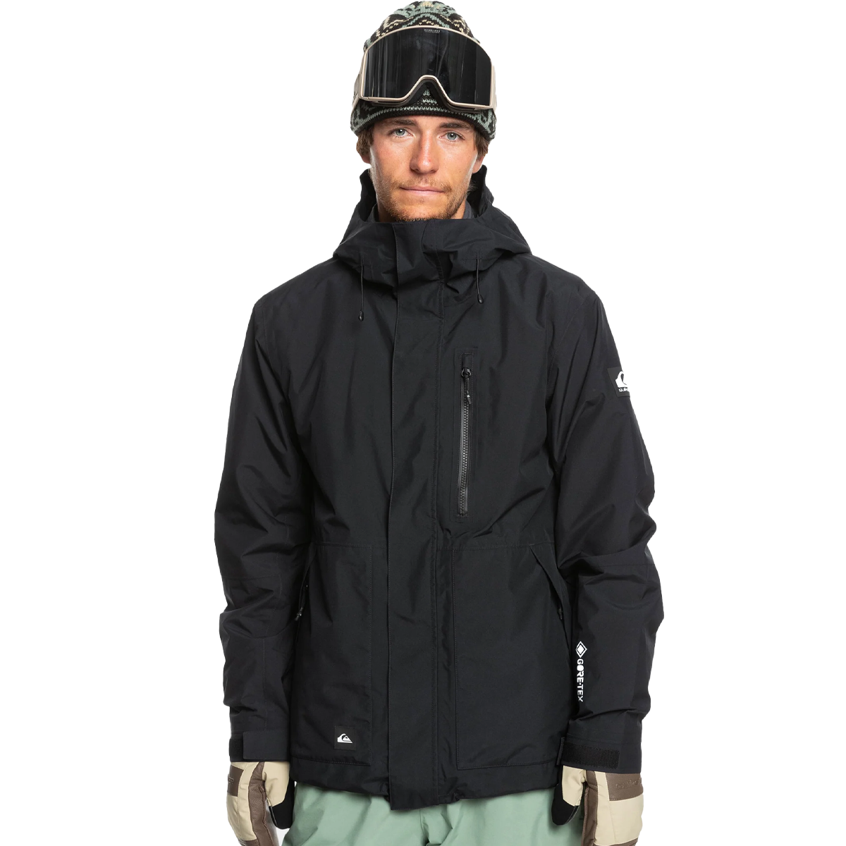 Quiksilver MISSION GORE-TEX JK Lサイズ NWT Mens Quiksilver Mission GORE-TEX Snow Jacket $300 L