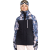 Roxy Women's Dawnrae Parka Jacket in Wild Wind Darknight