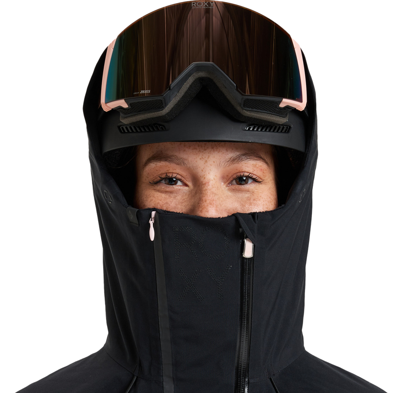 ROXY GORE-TEX フード付きジャケット Gore-Tex Stretch Purelines Jacket - Roxy