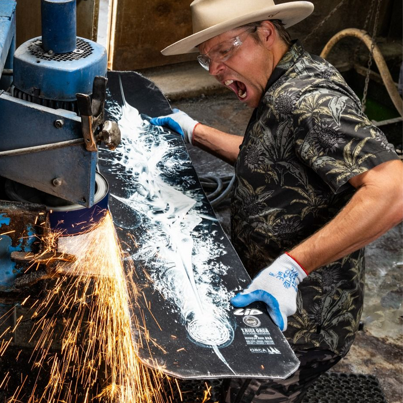 Orca, Lib Tech Orca in factory