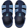 Reef Youth Little Water Beachy in Grey/Ocean/Lime pair top