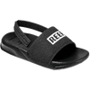 Reef Youth Little One Slide in Reef Black/White right front