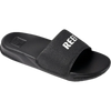 Reef Youth Kids One Slide in Reef Black/White front right