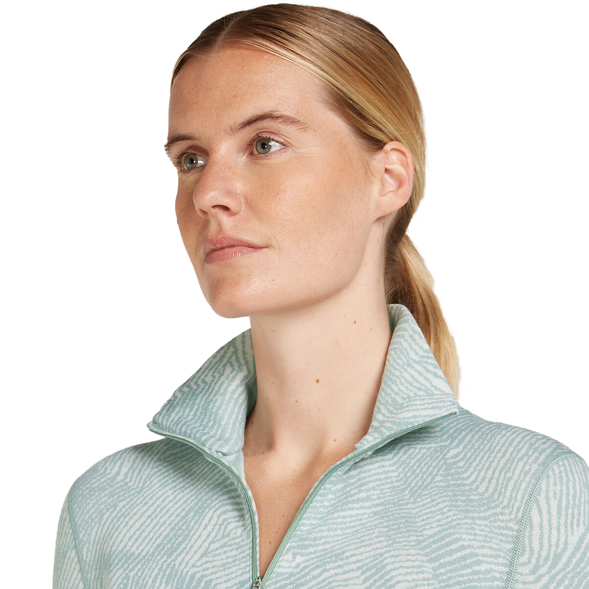 Women's Merino 260 Vertex Long Sleeve 1/2 Thermal Top Frozen Forms alternate view