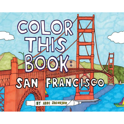 Color this Book: San Francisco