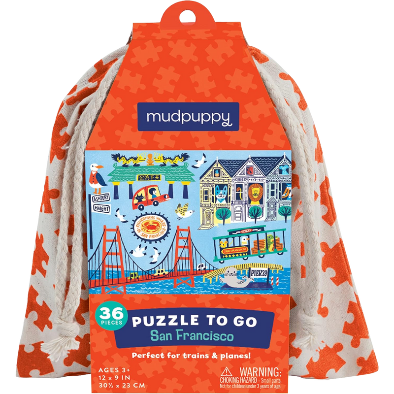 Mudpuppy San Francisco Puzzle to Go, Featured Image