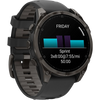 Garmin Fenix 8 Sapphire 47mm Amoled - Carbon Gray front right