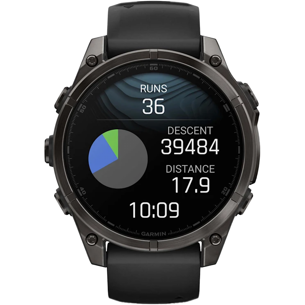 Fenix 8 Sapphire 47mm Amoled - Carbon Gray alternate view