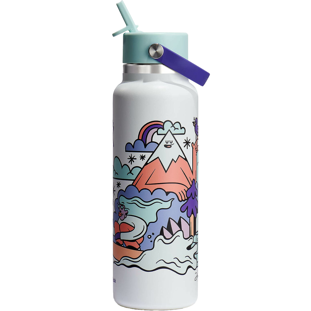 Hannah Eddy 40 oz Wide Mouth with Flex Straw Cap alternate view