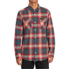 RVCA Men's Thatll Work Flannel Long Sleeve Shirt BRKO-Duck Blue