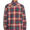 RVCA Men's Thatll Work Flannel Long Sleeve Shirt BRKO-Duck Blue back