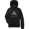 Burton Youth Oak Pullover in True Black Heather