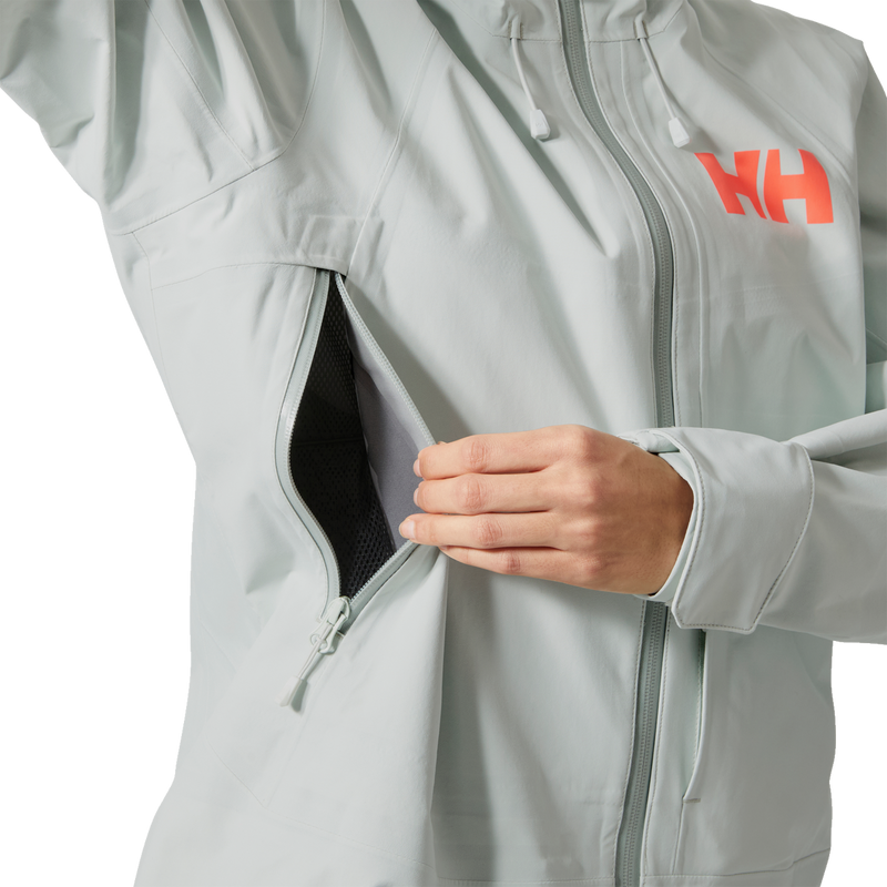 Women's Sogn Shell Jacket, Helly Hansen Women's Sogn Shell Jacket underarm vent