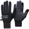 Black Diamond Hybrid Light Gloves in Black Carbon pair