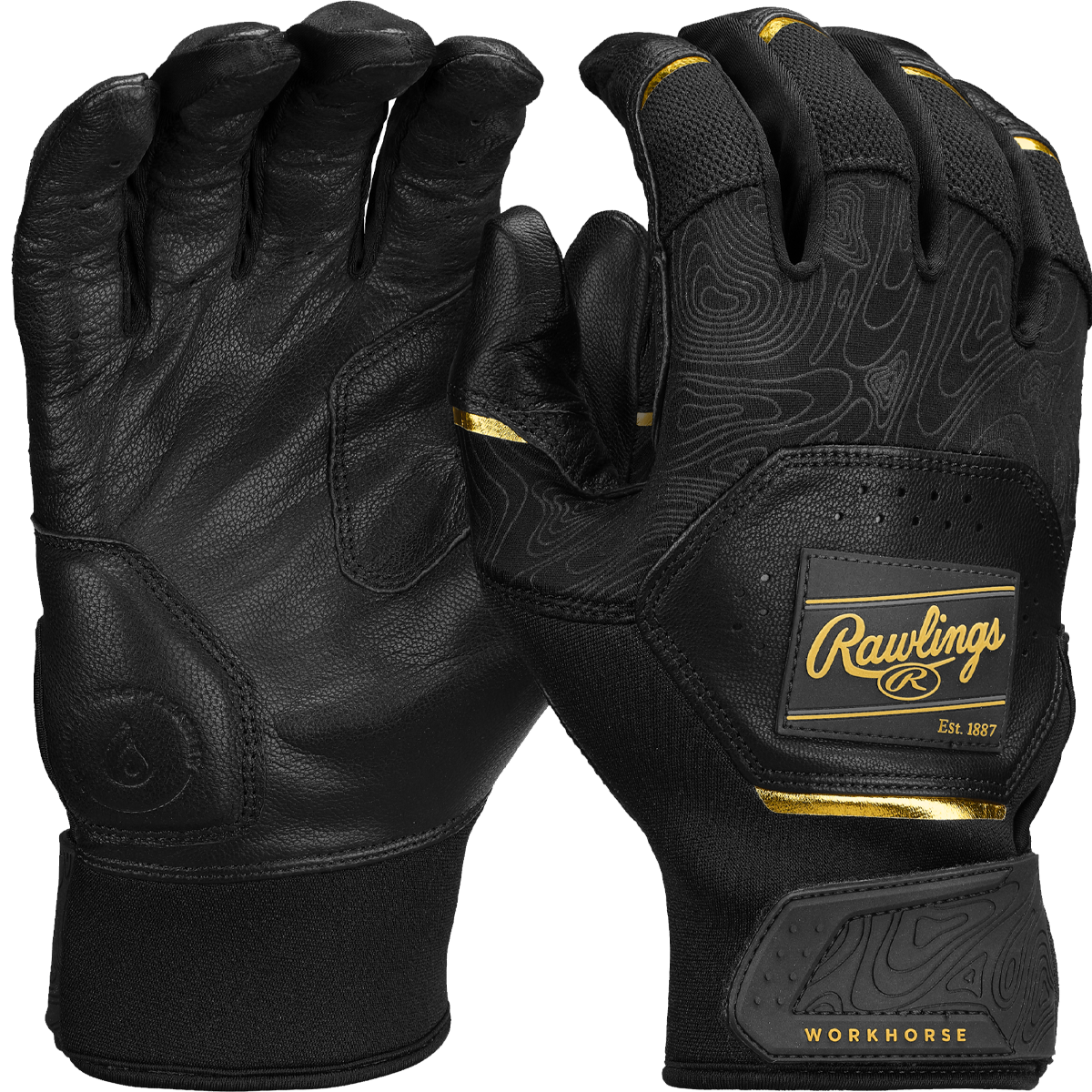 Rawlings youth workhorse batting gloves sales