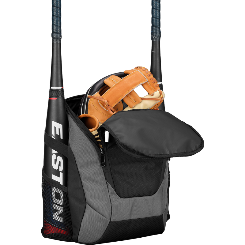 Youth Dugout Backpack, Easton Sports Youth Dugout Backpack with gear