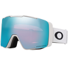 Oakley Line Miner Pro L in Matte White + Prizm Sapphire Iridium and Prizm Iced Iridium