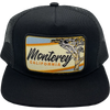 Bart Bridge Monterey Cypress Trucker in Black front