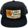 Bart Bridge Lake Tahoe Ski Trucker in Black front 