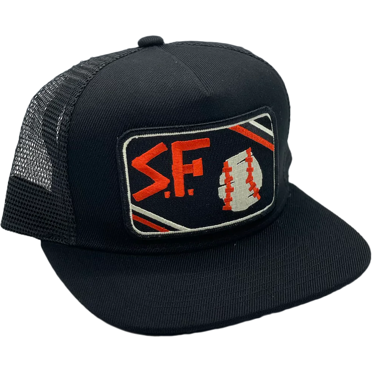 SF Baseball Trucker alternate view