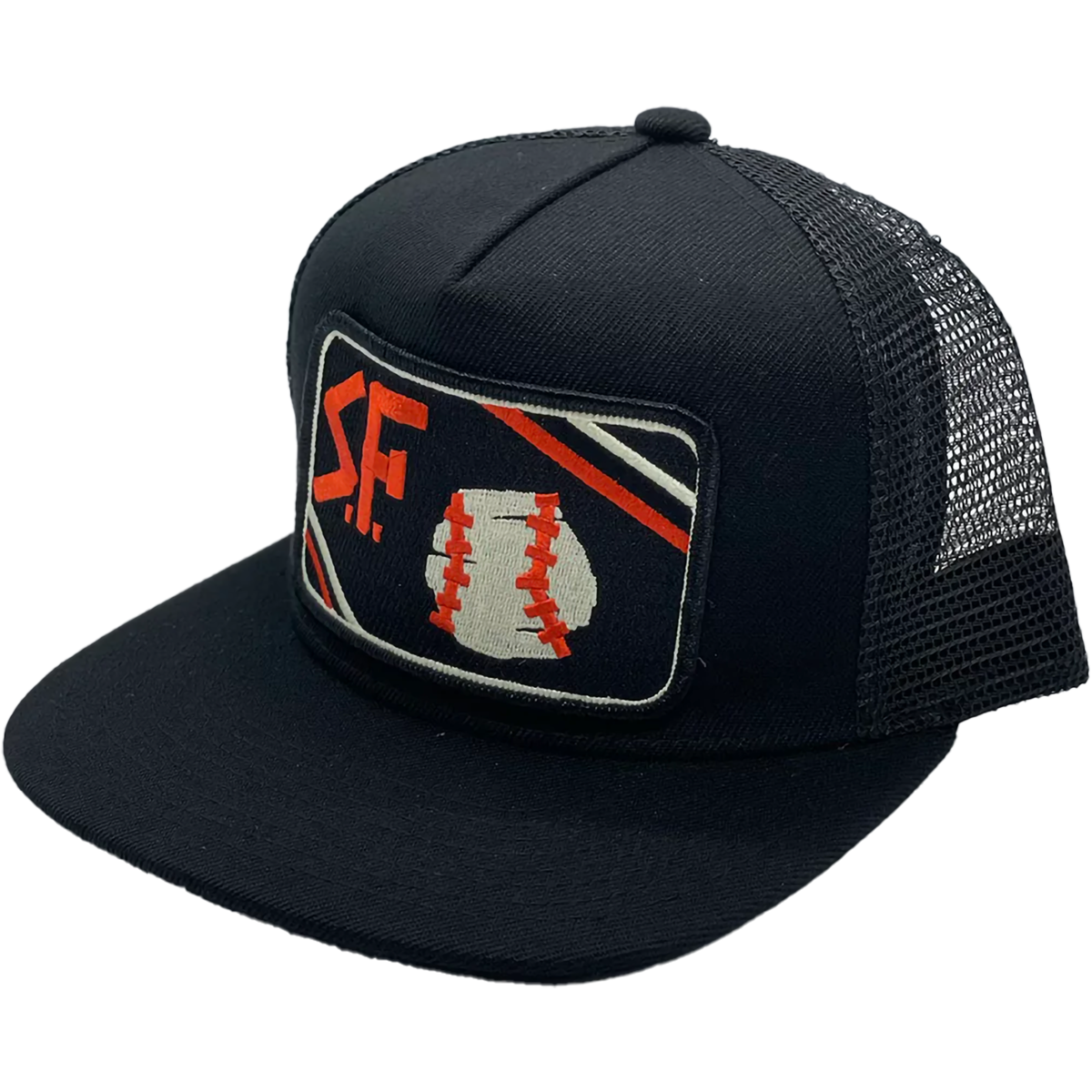 SF Baseball Trucker alternate view